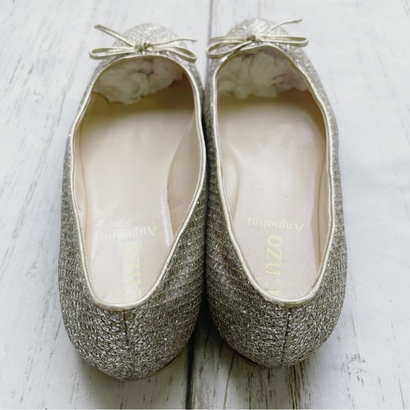 Enzo Angiolini Women’s Aeniltm Glitter Shimmer Ballet Flats Shoes Size 7.5M - Picture 4 of 7